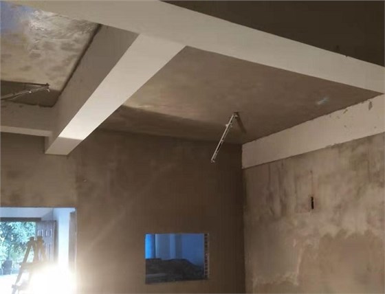 射線防護工程硫酸鋇防護施工場景圖